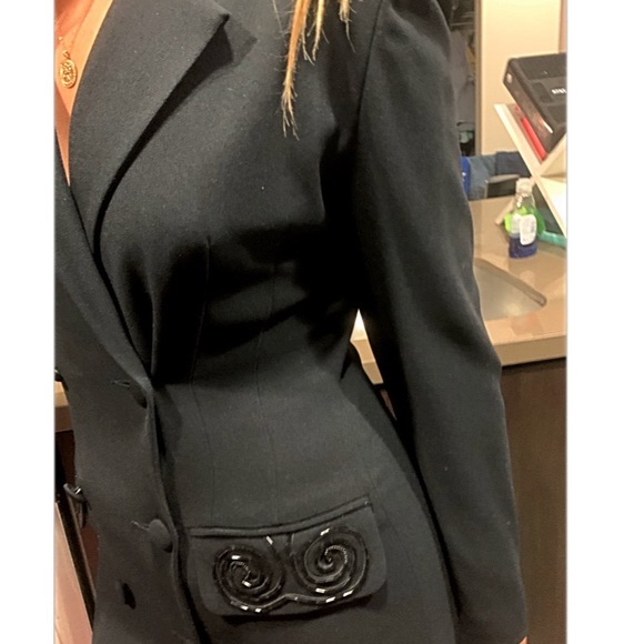 The Collection Double Breasted Jacket Dress Beaded - Picture 3 of 8